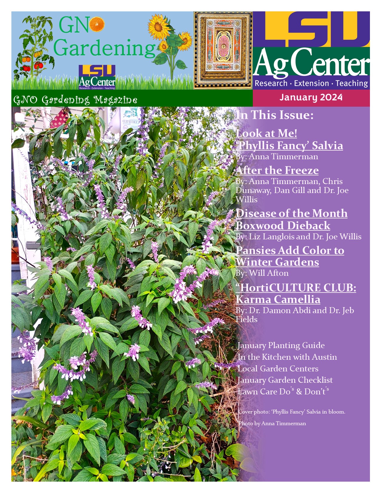 GNO Gardening Magazine - January 2024